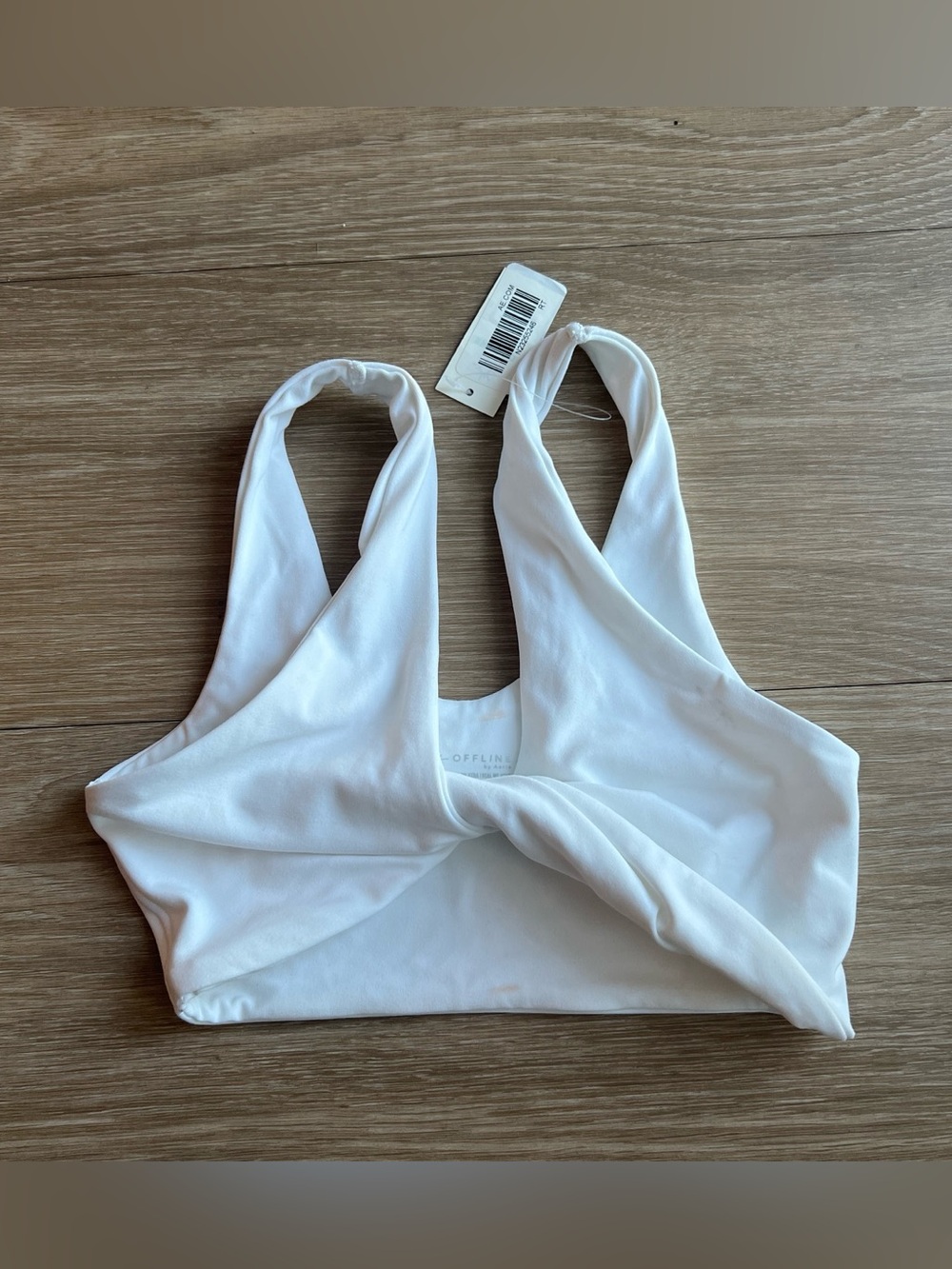 White Offline Real Me Activewear sports bra #activewear #gymwear #fitness